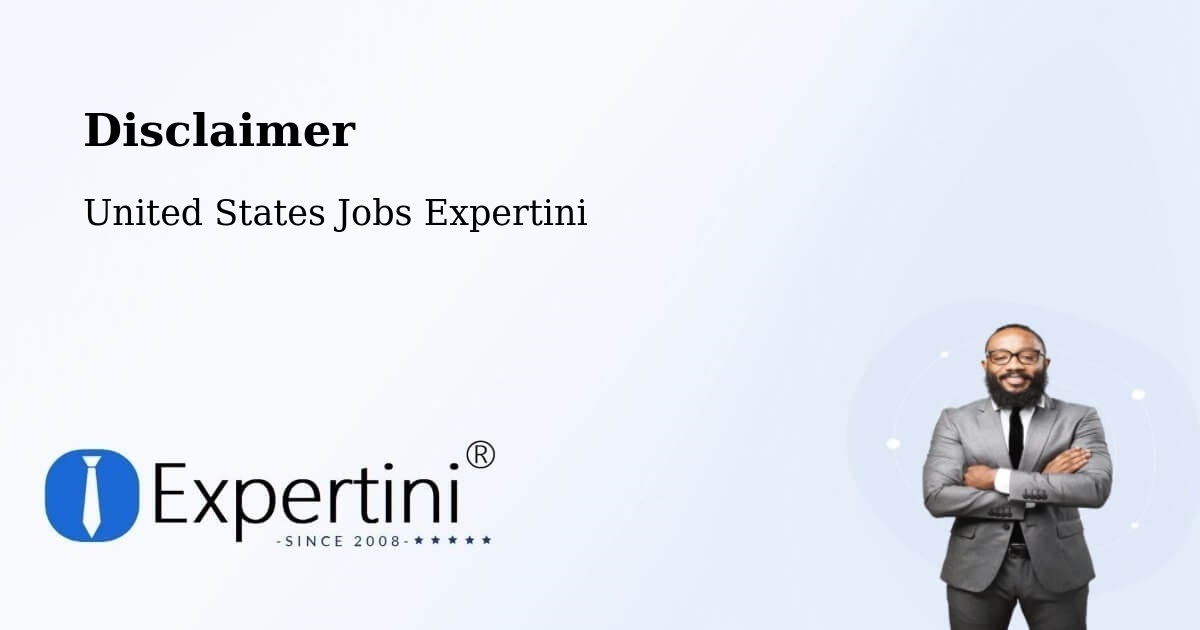 Disclaimer – Indianapolis - United States Jobs Expertini
